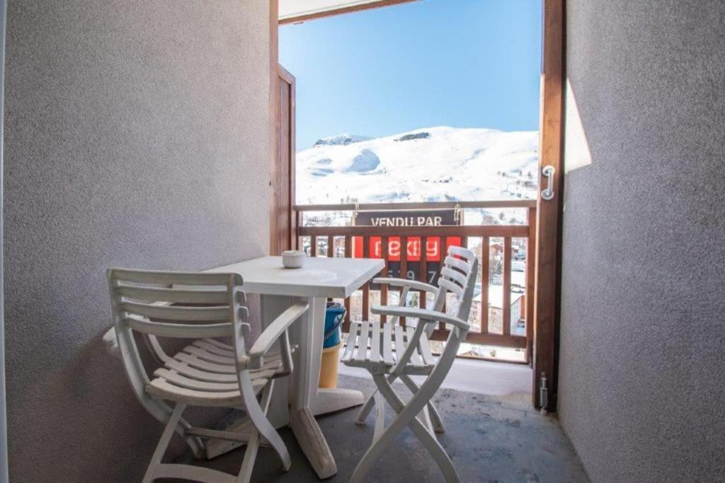 Studio Cabine 4 Pers Les2Alpes 21M² لو دوز آلب المظهر الخارجي الصورة